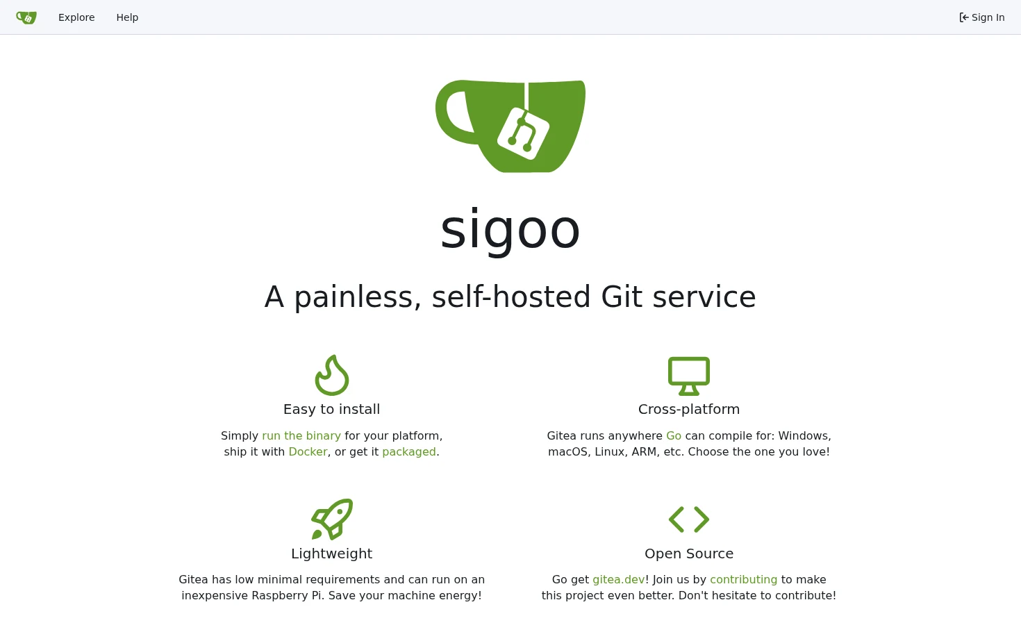 sigoo 页面快照